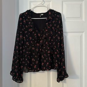 H&M Floral Blouse